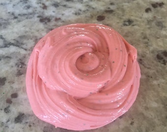 Watermelon (pink with green sparkles)