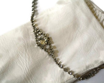 Rhinestone Bracelet,Wedding Bracelet, Vintage, Mid Century Bracelet, Something Old,Bracelet,,Brides Bracelet, Bridal Jewelry,