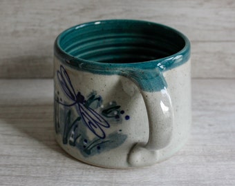 Ceramic Soup Mug - Campfire Mug - Oversized Mug - Large Soup Cup