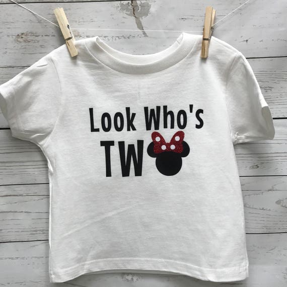mickey mouse and minnie mouse shirt