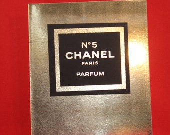 Chanel Perfume Inspired Occasion Card