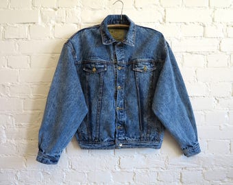 Mens Denim Jacket Blue Denim Jacket Acid Washed Denim Blazer Long Sleeves Jeans Blazer Large Size