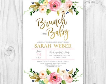 baby brunch shower etsy