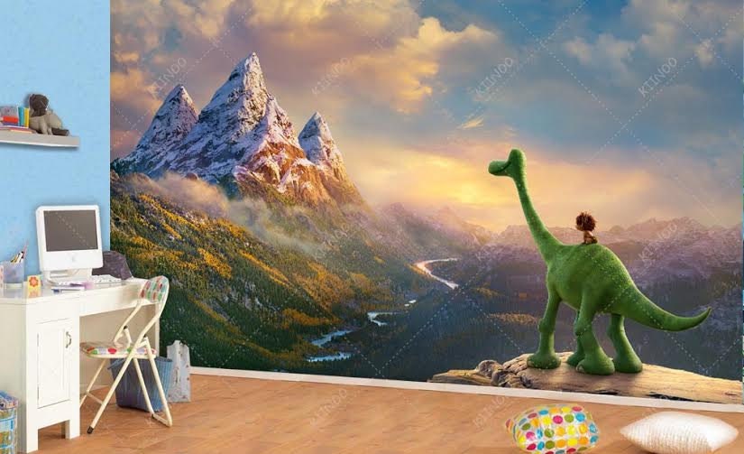 The Good Dinosaur Wall Mural Vinyl Wallpaper The Good Dinosaur Wall Mural Vinyl Wallpaper