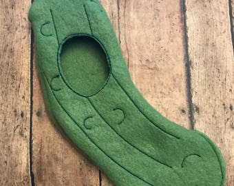 Custm Christmas Elf Pickle Costume Photo Prop
