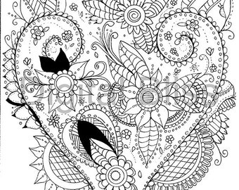 swirls coloring page