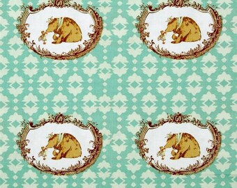 SALE Tina Givens Riddles and Rhymes /Elephant / Quilting Cotton Fabric Canada/ half yard
