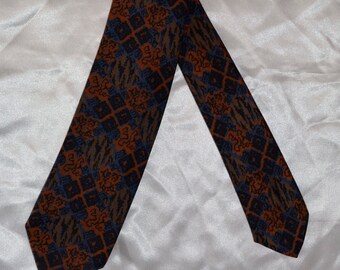 Vintage Lilly Dache Skinny Tie
