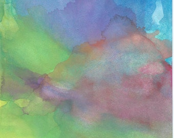 Art Print of Abstract Painting, Eternally