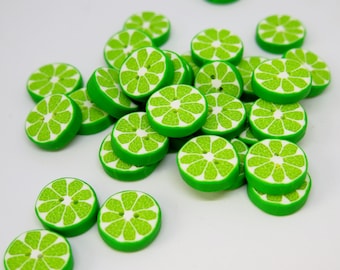 Lime button