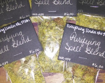 Purifying Herbal Incense Spell Blend INR-039