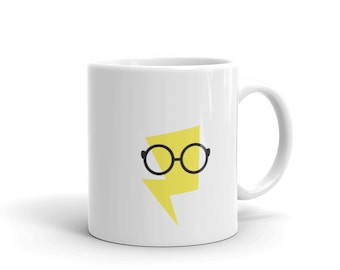 bolt mug, bolt cup, lightning bolt