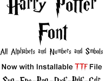 Download Harry potter clipart | Etsy