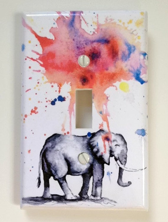 Elephant Decorative Light Switch Cover Plate Great Elephant