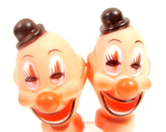 Clown Head Picks or Doll Heads