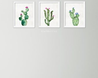 cactus digital print etsy