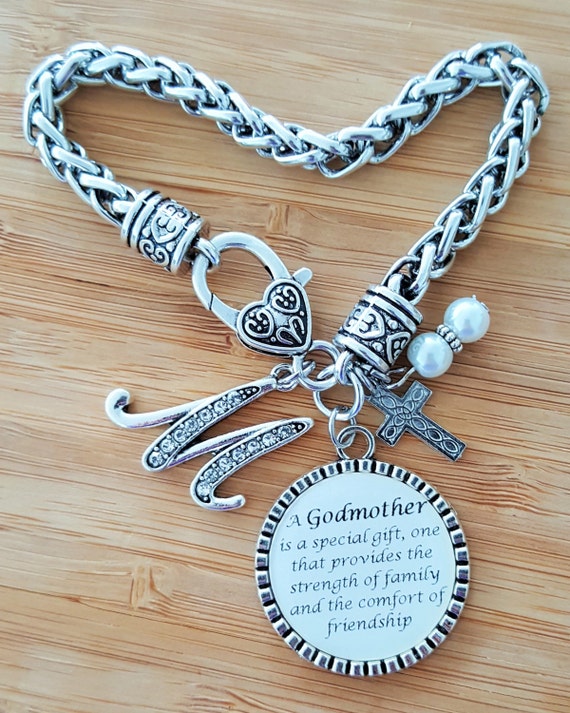 Godmother Gift / Gift for Godmother / GODMOTHER GIFT / GODMOTHER Bracelet / Christening Gift for Godmother / Godmother Baptism Gift