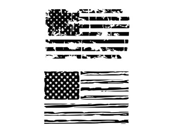 American flag svg Distressed American Flag svg USA Flag svg Patriotic svg Distressed flags SVG DXF July 4 svg