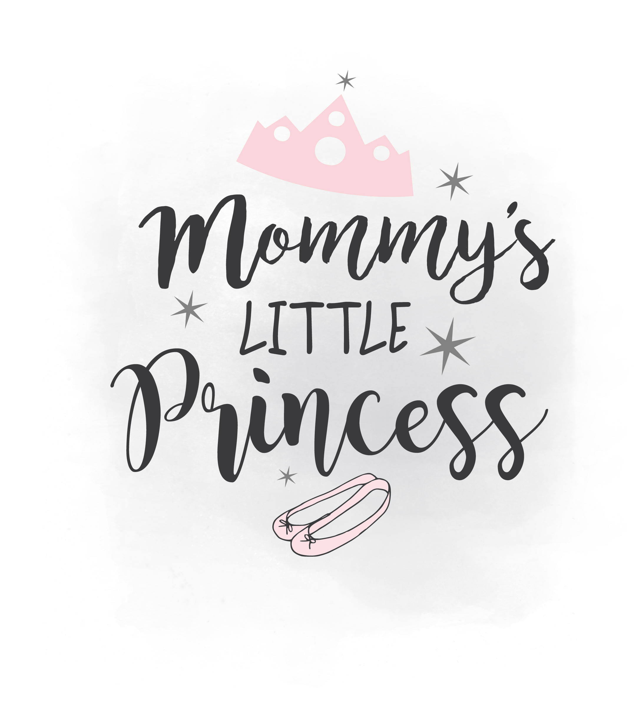 Mommy's little princess SVG clipart baby girl Quote