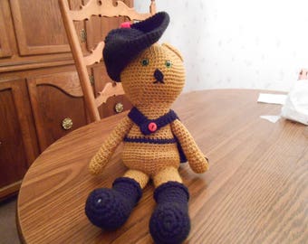 New HANDMADE Crocheted Puss in Boots