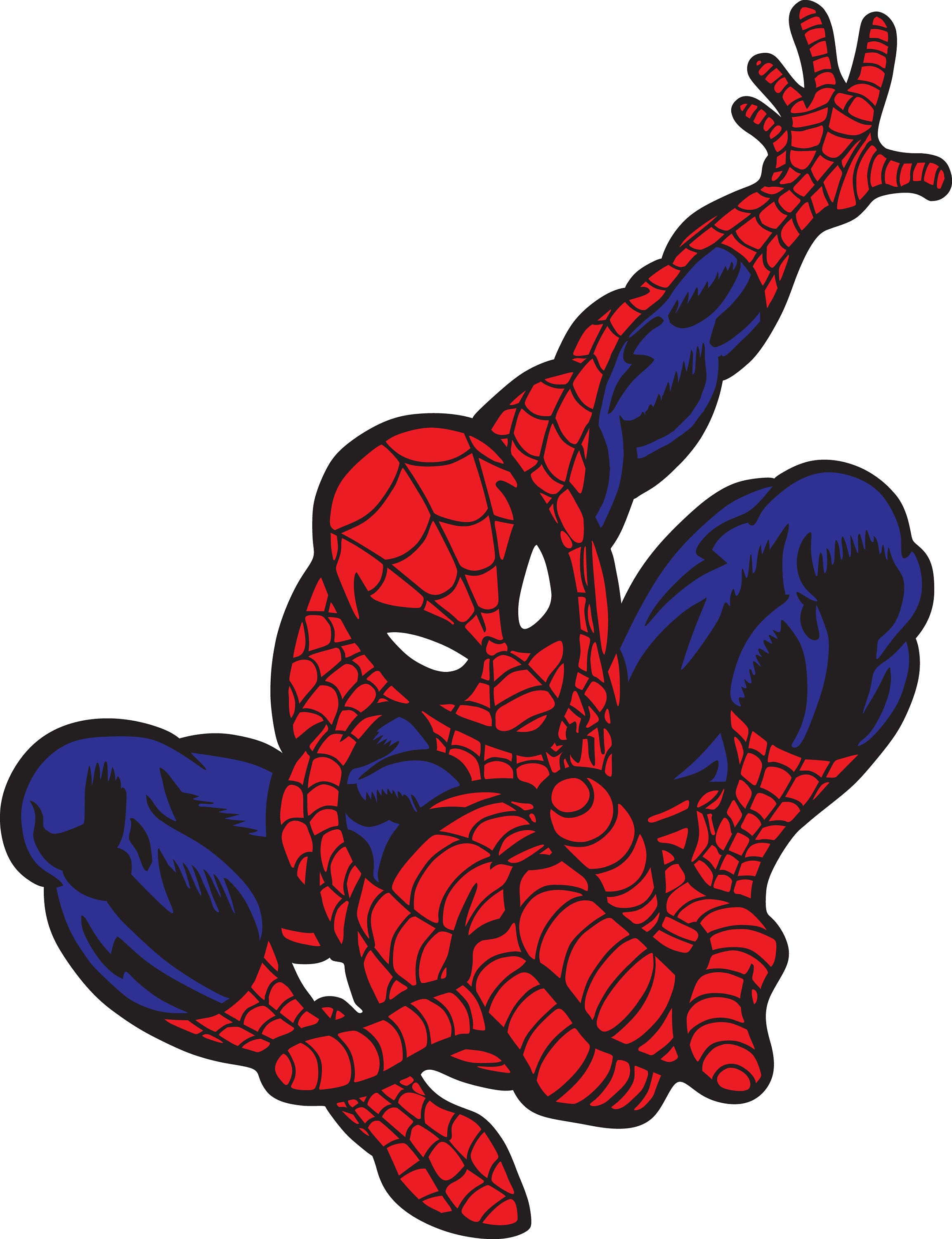 Spiderman #1 Svg/Eps/Png/Jpg/Cliparts,Printable, Silhouette and Cricut