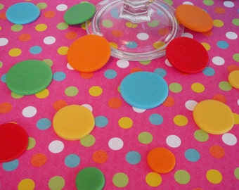 Fondant Polka Dots, Circles, Rounds for Cake and Cupcake Decorating- perfect for Birthdays, Showers, Smash, Weddings and Celebration Cakes