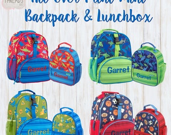 toddler backpack, boys backpack, backpack set, mini backpack, toddler backpacks, school backpack, stephen joseph, backpack, lunchbox
