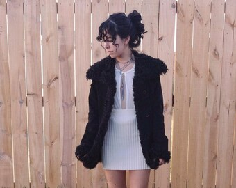 Wonder Woman Coat - Penny Lane Coat, Shearling Sheepskin Coat