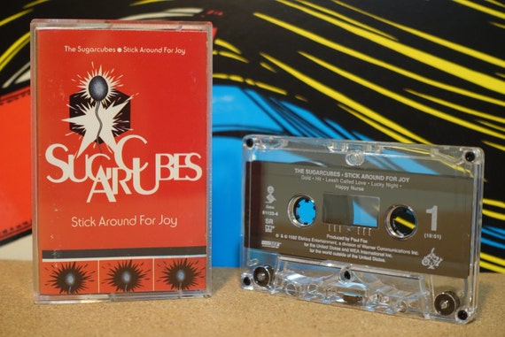 Stick Around For Joy by The Sugarcubes Vintage Cassette Tape