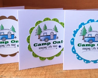 Quick Notes Set of 3 Mini Notes with Envelopes Camp On! ® Trademark Brand