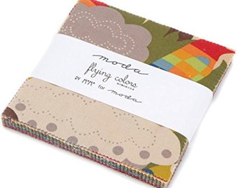 Flying Colors Charm Pack (by MoMo, Moda Fabrics)