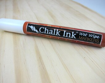 White Chalk Ink Marker | 6mm Chisel Tip Chalk Ink Marker for Chalkboard Art, Menu Boards, Glass Writing