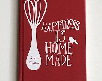 mothers day gift from son recipe book personalized recipe journal