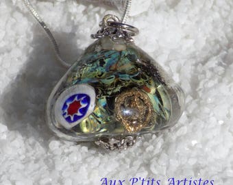 "lampwork" Lampwork bead pendant 9