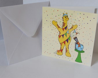 Greeting card for children with cancer