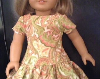 Doll Clothes Dress Fits 18" Doll