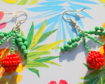 Cherry earrings