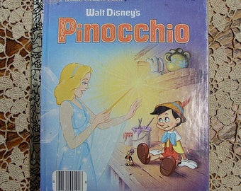 Little Golden Book Walt Disneys Pinocchio