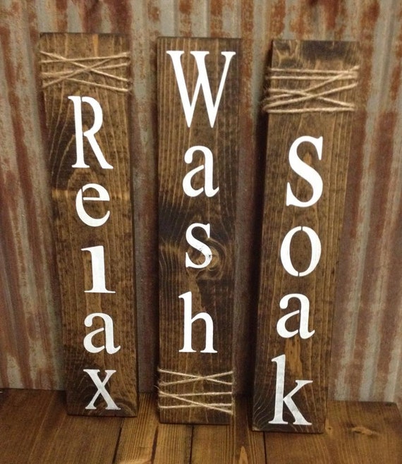 Bathroom Signs Decor Rustic Bathroom Signs Decor Rustic