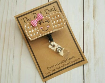 Bandage Badge Reel, Badge Reel, Feltie Badge Reel, Nurse Badge Reel, RN Badge Reel, Interchangeable Badge Reel, ID Badge Reel
