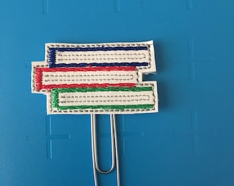 Stacked Books Planner Clip