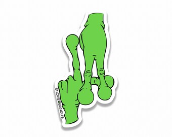 LAlien Sticker