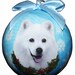 American Eskimo Christmas Ornament Shatter Proof Ball Easy To Personalize A Perfect Gift For All Pet Lovers