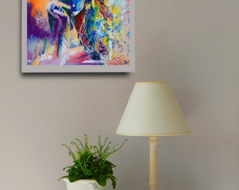 Let the sunshine in art print, Beautiful woman, Beautiful art, Woman portrait, Woman painting, Woman art, Beauty art, Gift for woman,