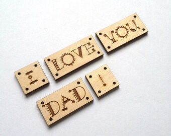 Cute Laser cut Words & Phrases / Wood charms / Wood word art / Wood words signs / Handmade wood signs / Crafts handmade / Crafts for sale