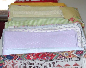 No. 400 . . . 24 Vintage Cotton Fabrics (Predominantly Pastels) (see below)