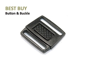 10 pcs Plastic Center Release Buckles 1" #PH329