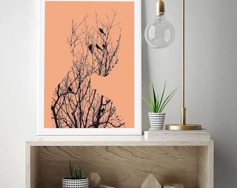 Birds by Andreas Lie Art Print