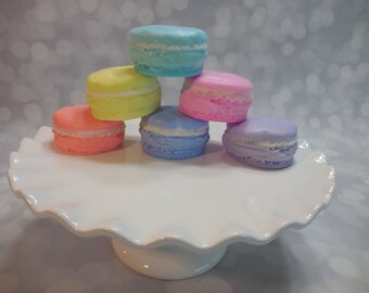 Macaron Soap - Macaroon - Macaron - Wedding Party Favor - French Macaron - Bakery Soap- Birthday Gift - Baby Shower - Dessert Soap - 2 pk