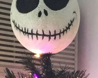 Jack Skellington Nightmare Before Christmas Tree Topper